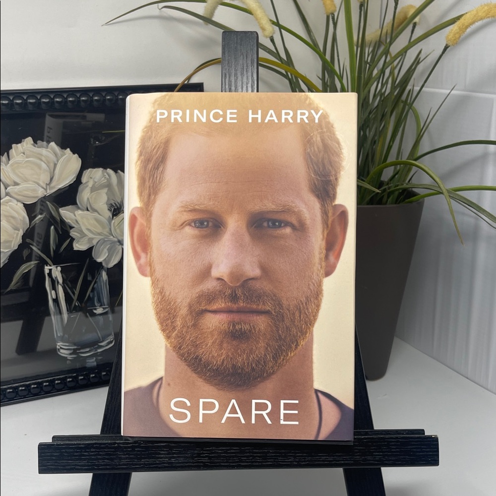 Prince Harry 'Spare' Hardcover Book